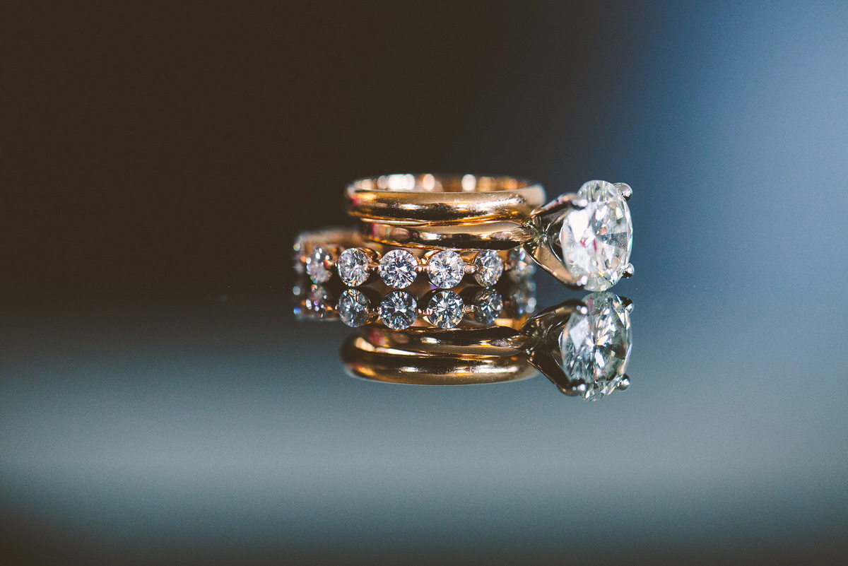A photo of exquisite engagement rings