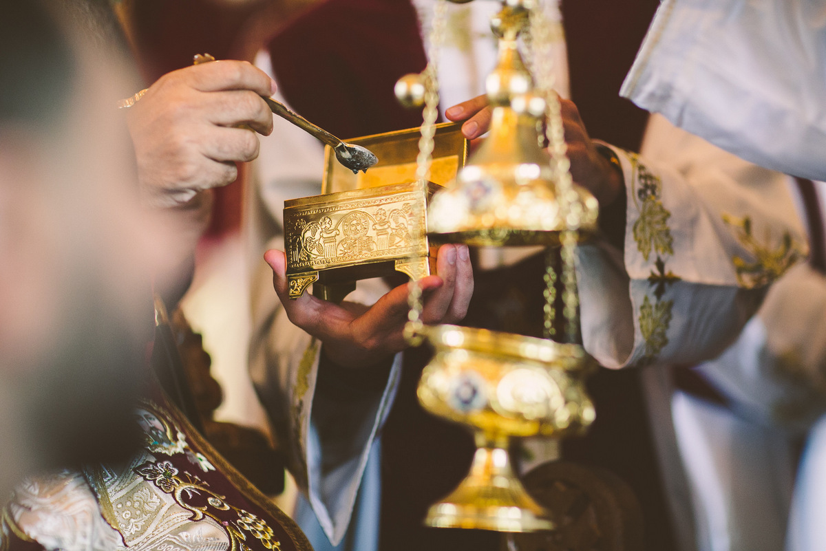 Photography of a Coptic Christian wedding ceremony in New Jersey