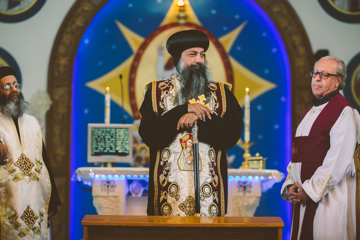 A NJ Coptic Christian wedding ceremony