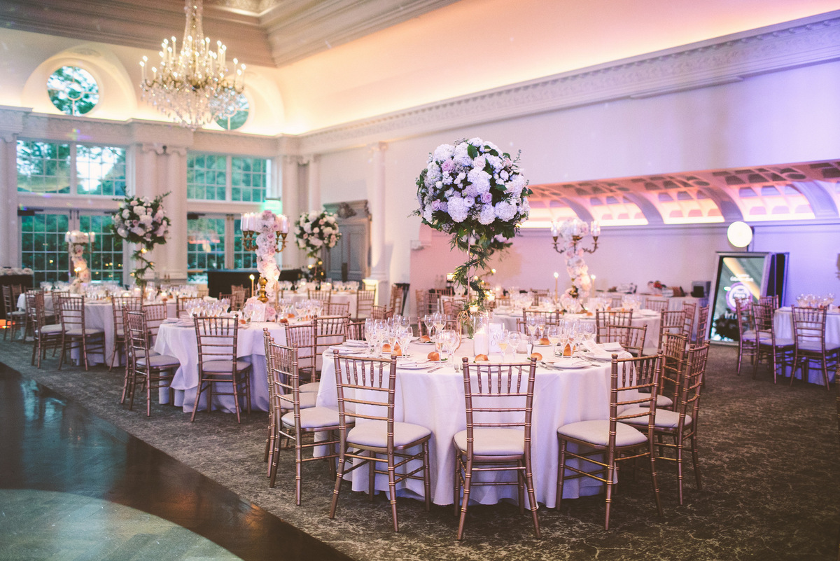 Incredible wedding decorations at Park Chateau Estate