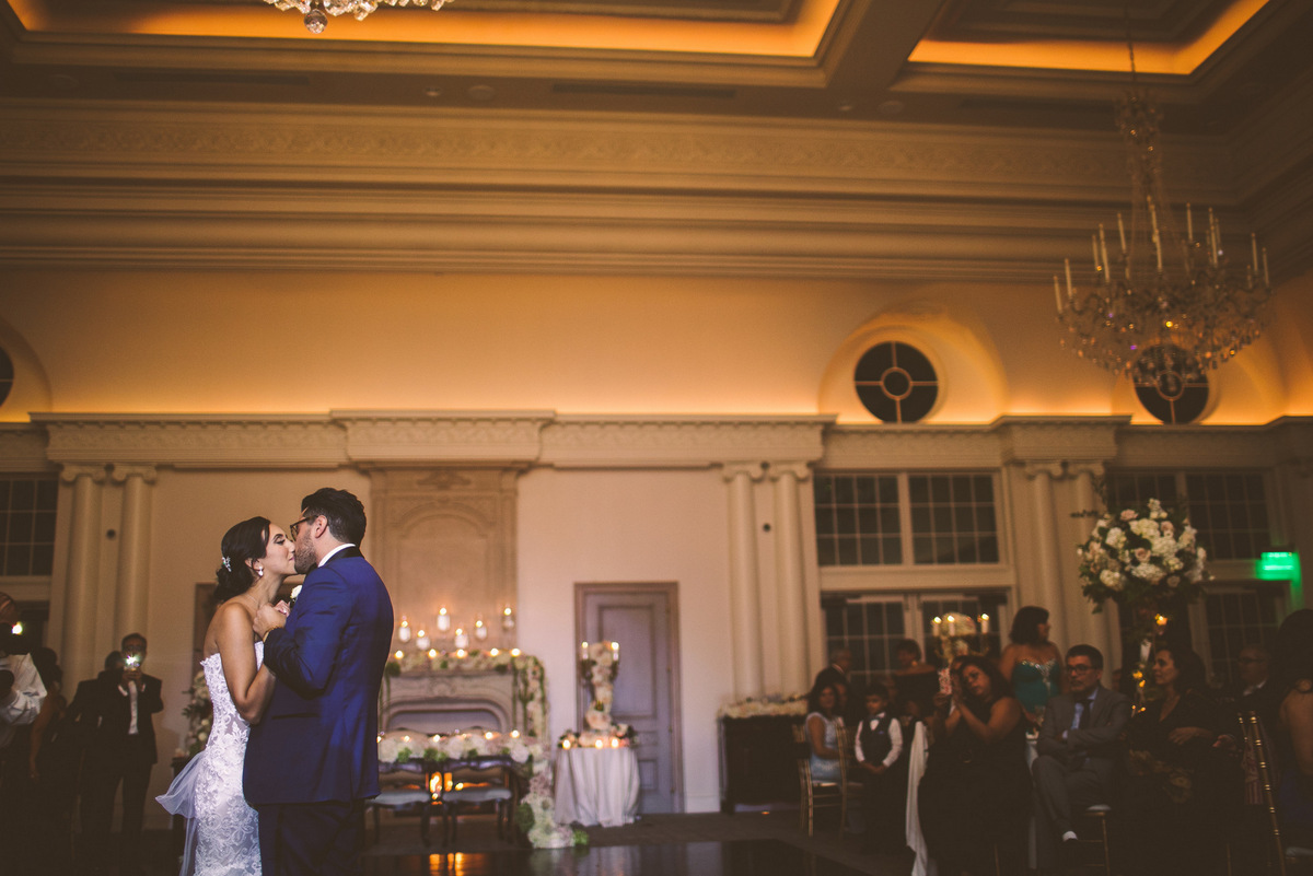 A first dance at a Park Chateau wedding