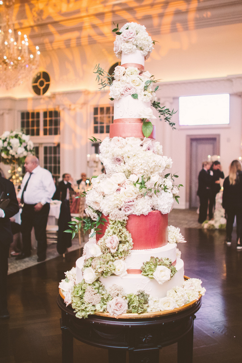 Elegant NJ wedding cake