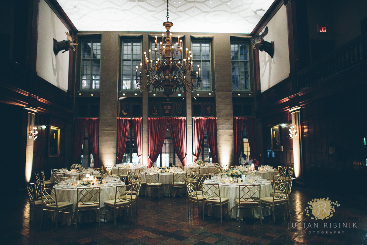 Harvard Club, New York City, White Gold Wedding