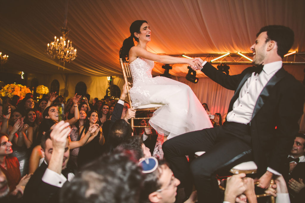 dance at jewish wedding