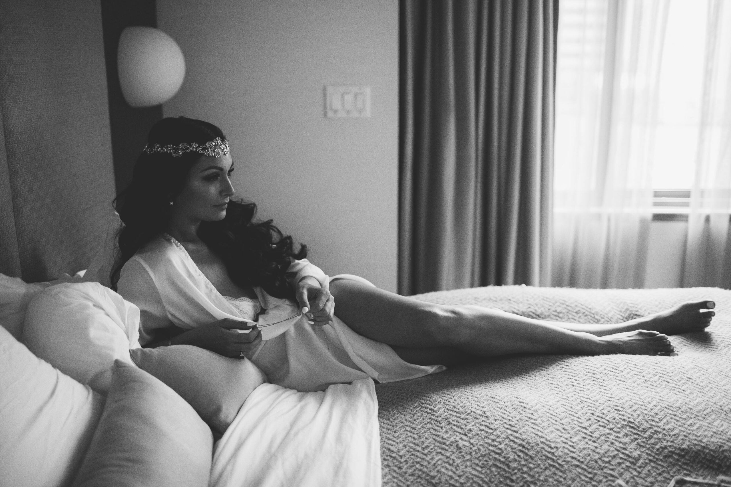 Candid couple moment from a Current NYC wedding — Julian Ribinik wedding photography