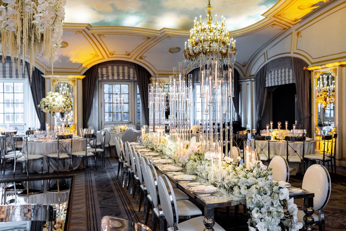 Wedding party at the St Regis