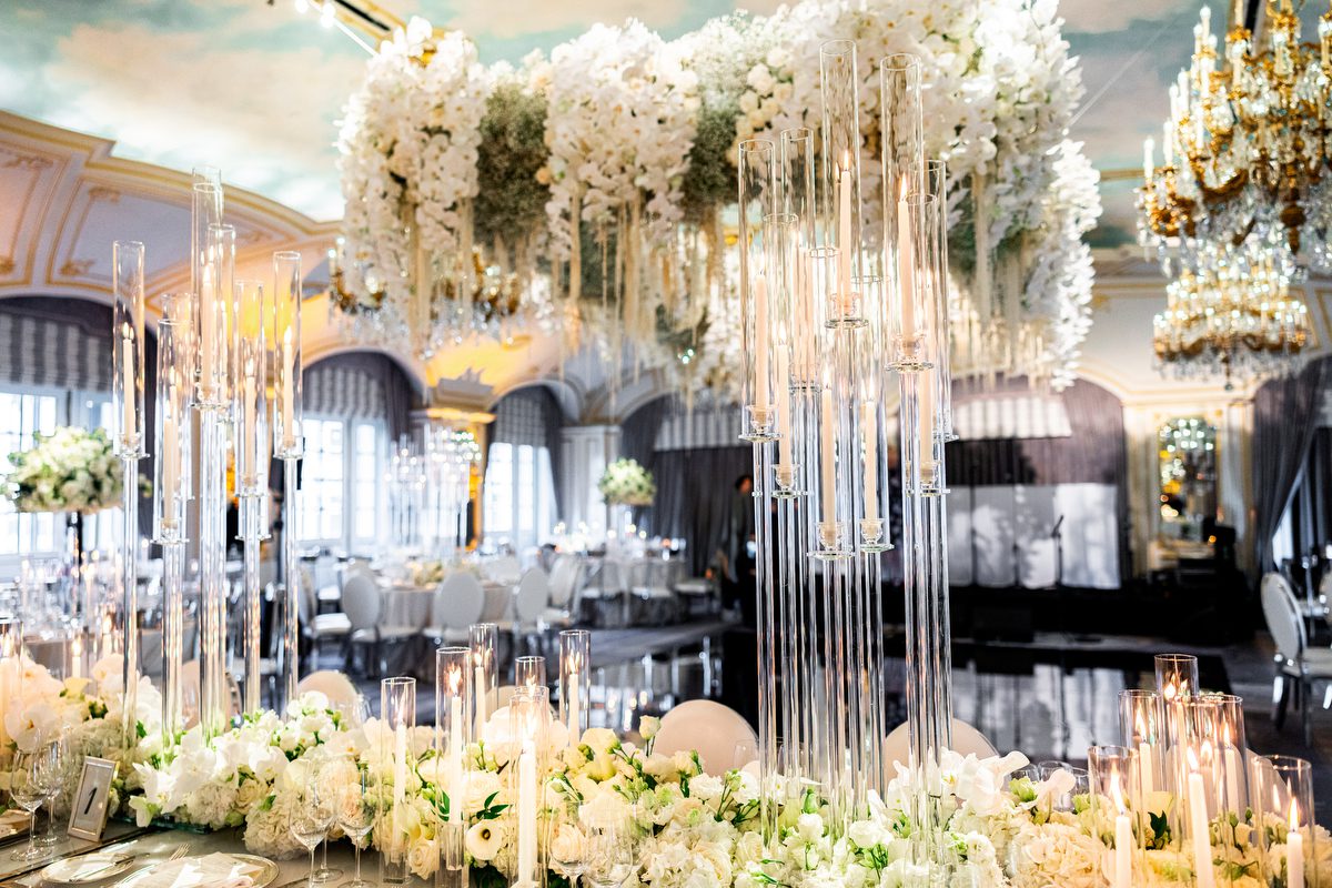 Relaxed couple looking comfortable on camera at St Regis New York wedding — Julian Ribinik