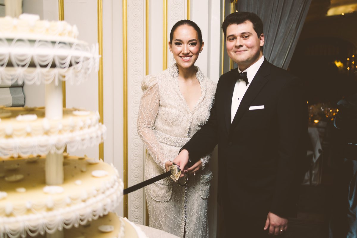 Real wedding day candid moment at St Regis New York — Julian Ribinik wedding photographer
