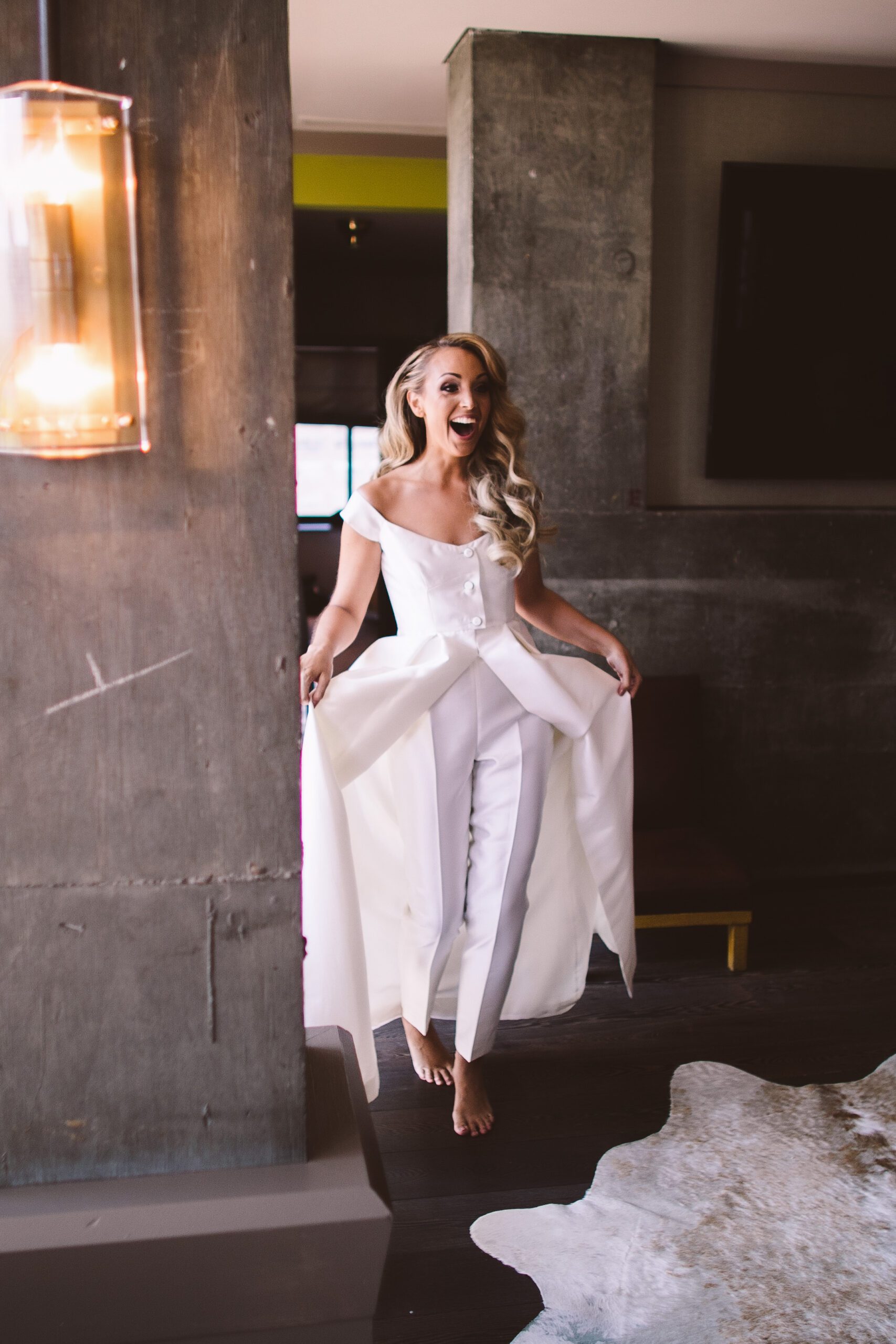 Bridal prep candid moment at SOHO Grand Hotel — Julian Ribinik NYC wedding photographer