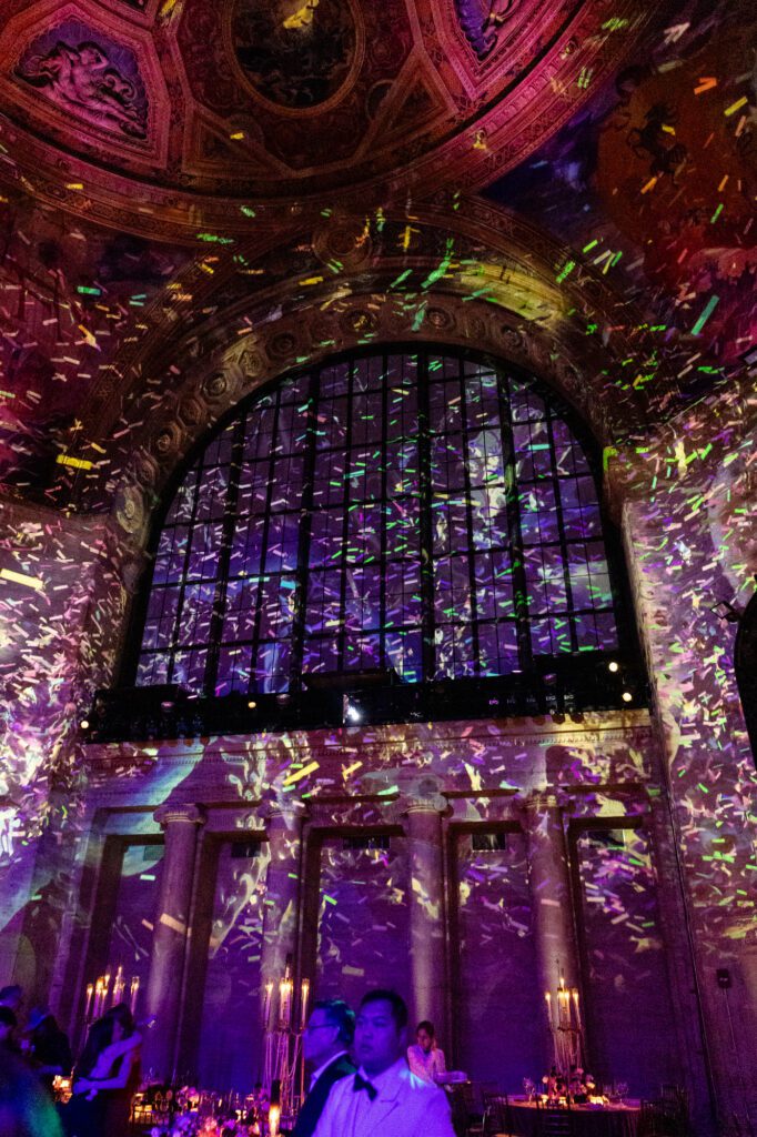 Closing portrait of Paige at her Bat Mitzvah at Cipriani 25 Broadway