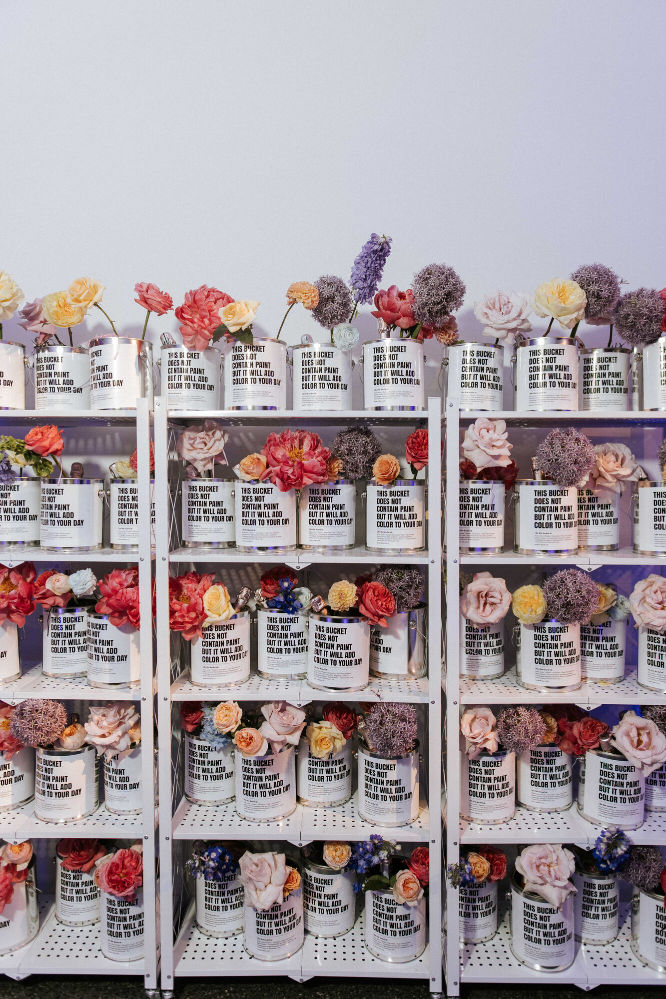 Dessert display at the reception