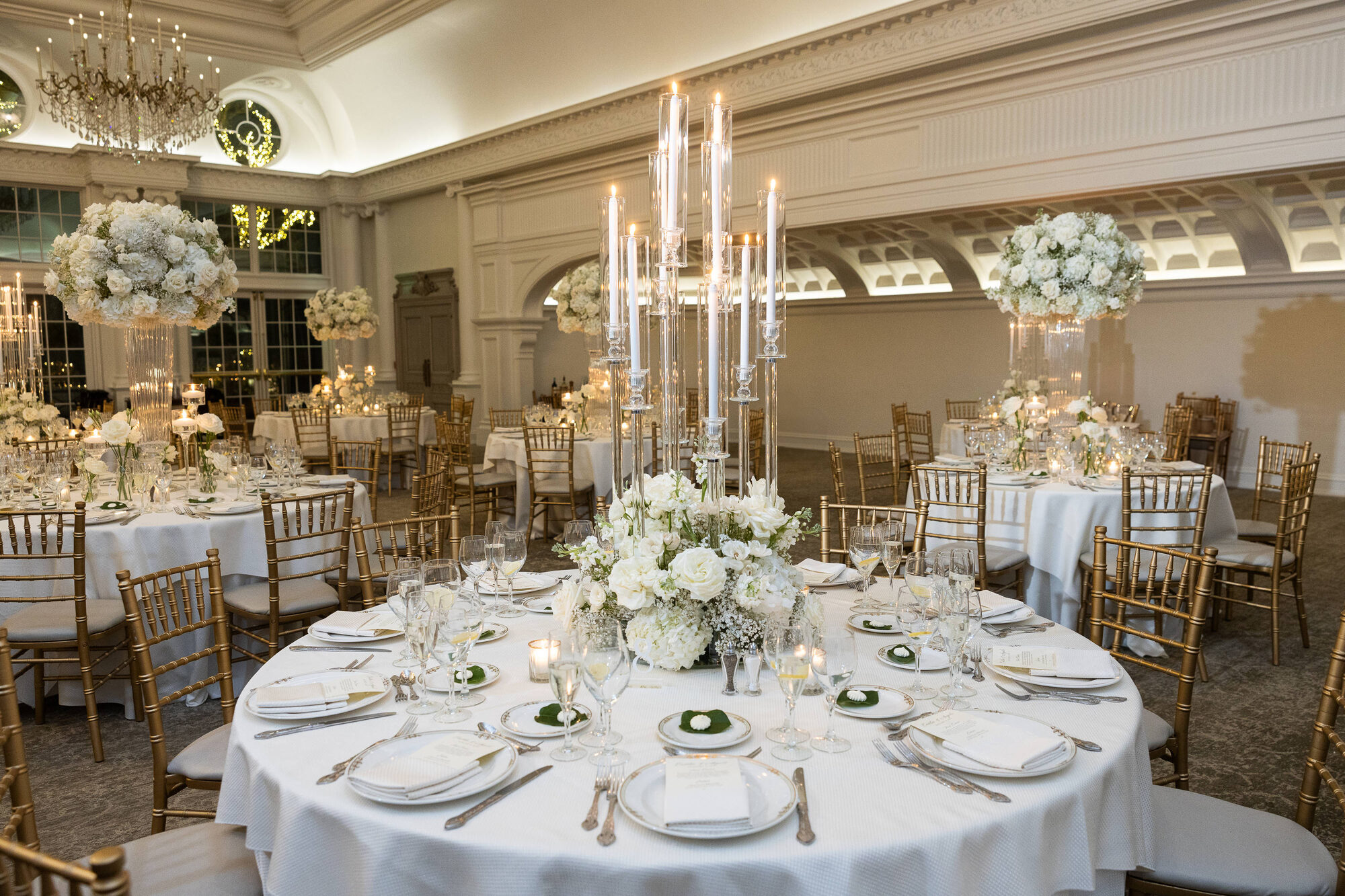 Recessional down the petal lined aisle