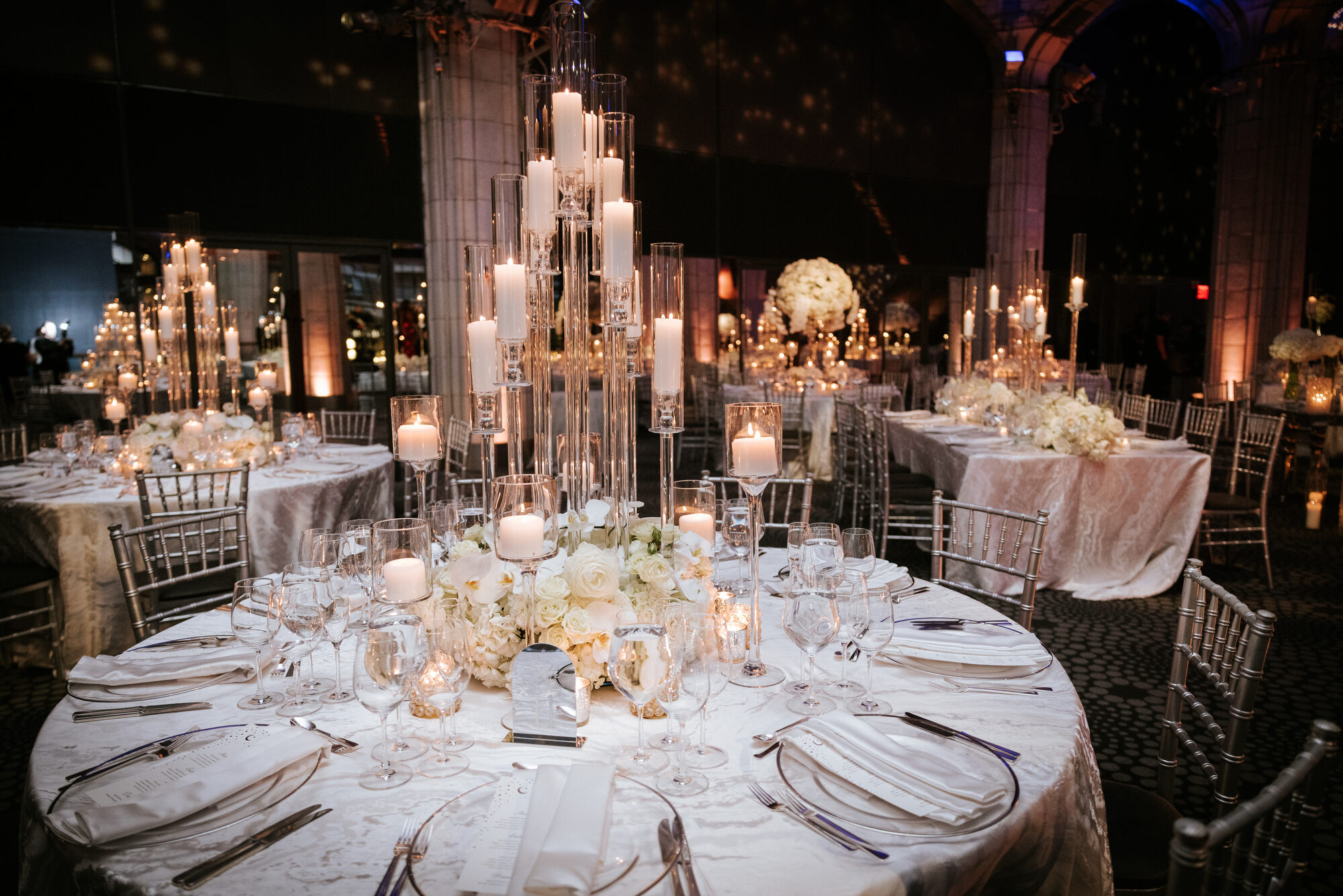 Head table at a Guastavino's wedding