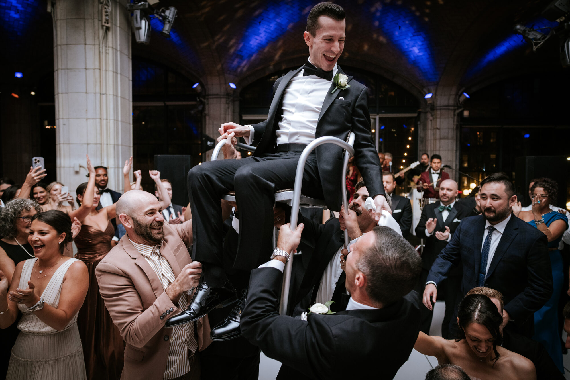 Mother son dance at a NYC wedding