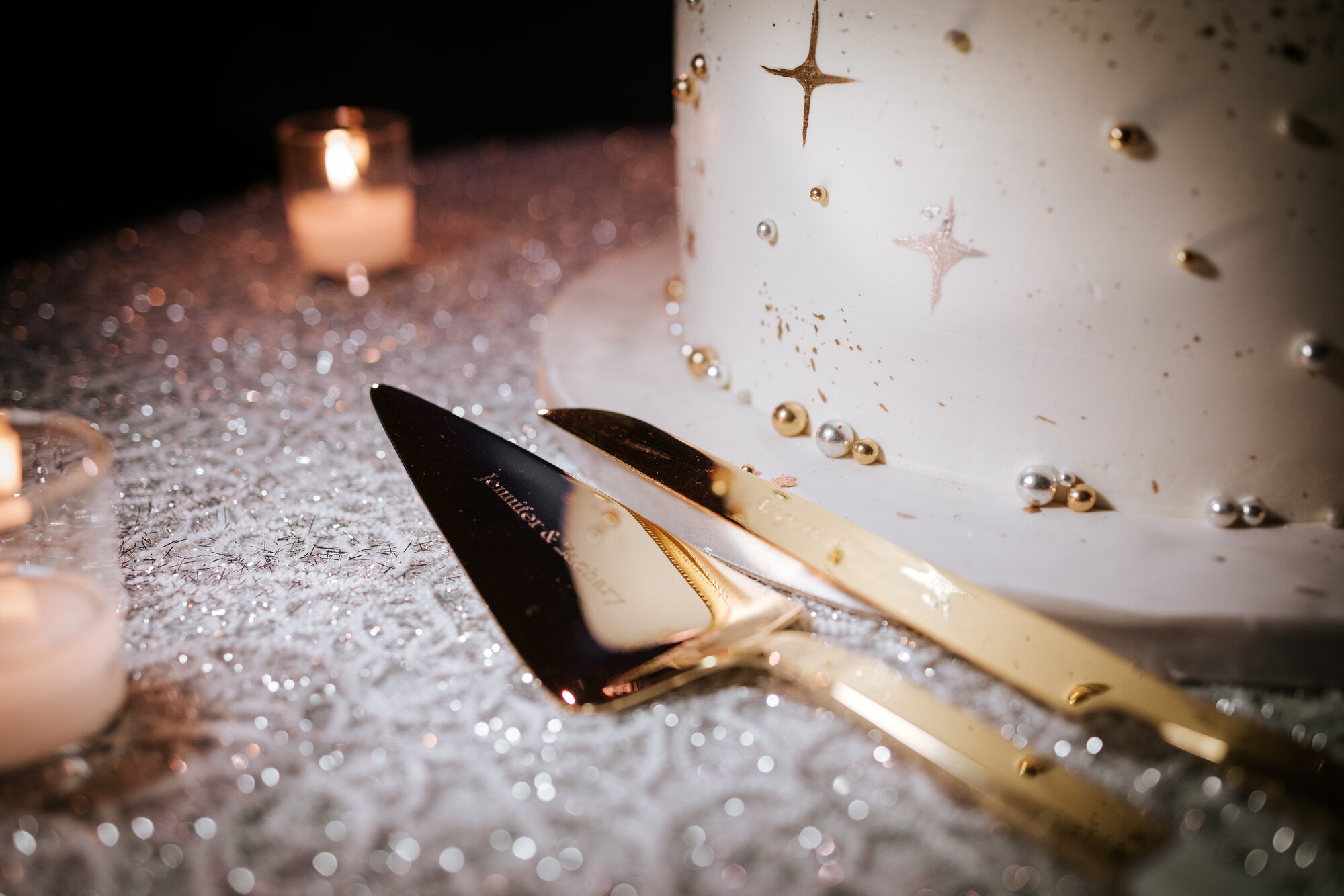 Late night at a New York City wedding
