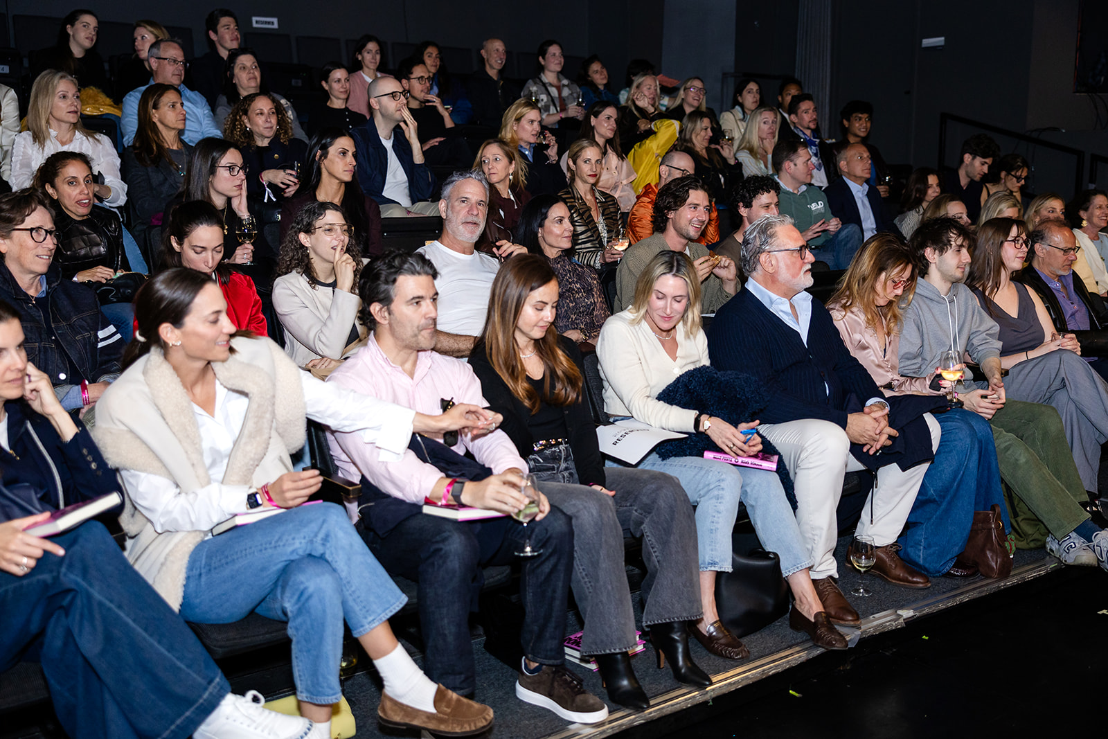 Audience gathered for Mark Ronson at Gibney 280