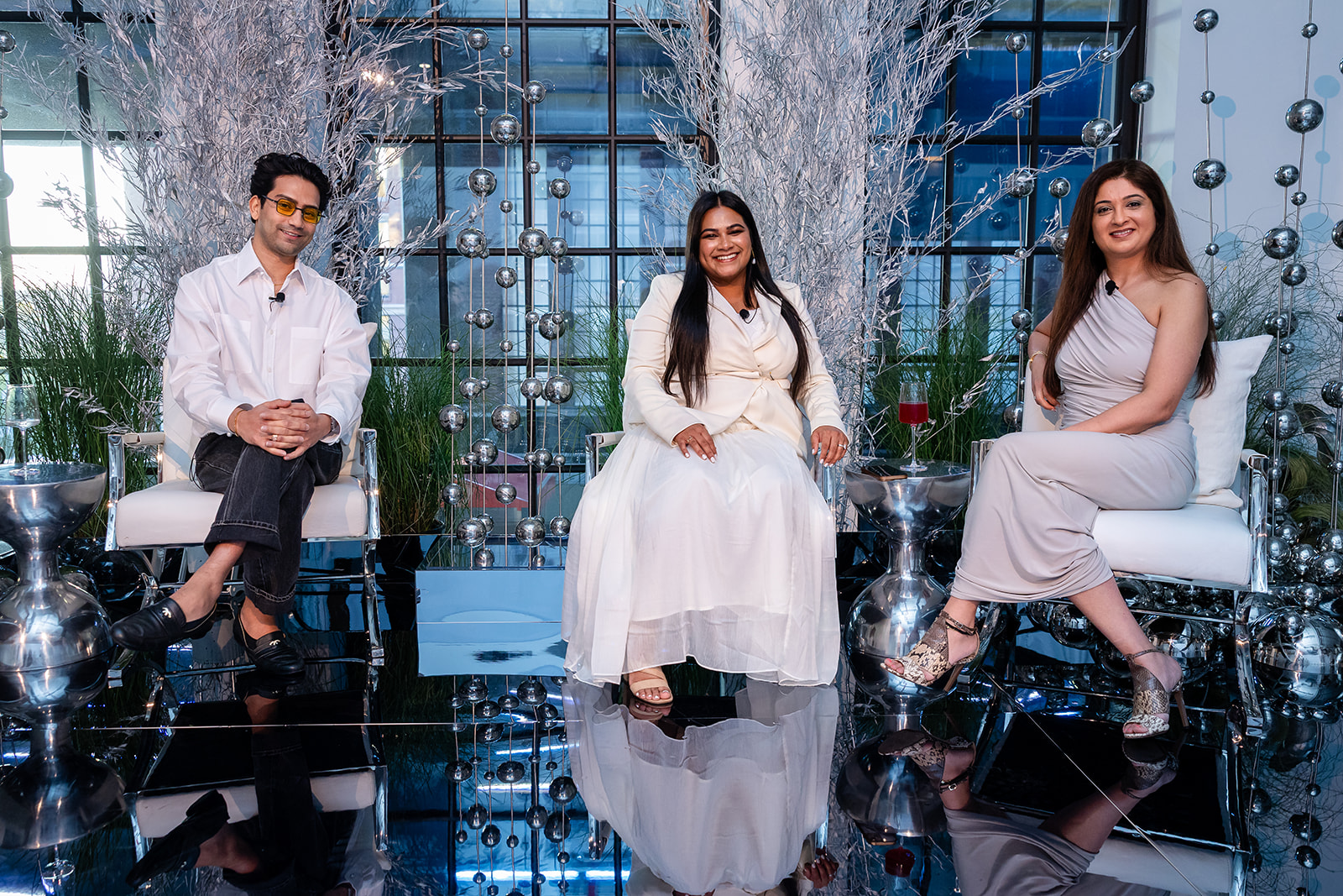 Timeless vs Trend panel on a mirrored stage at West Edge
