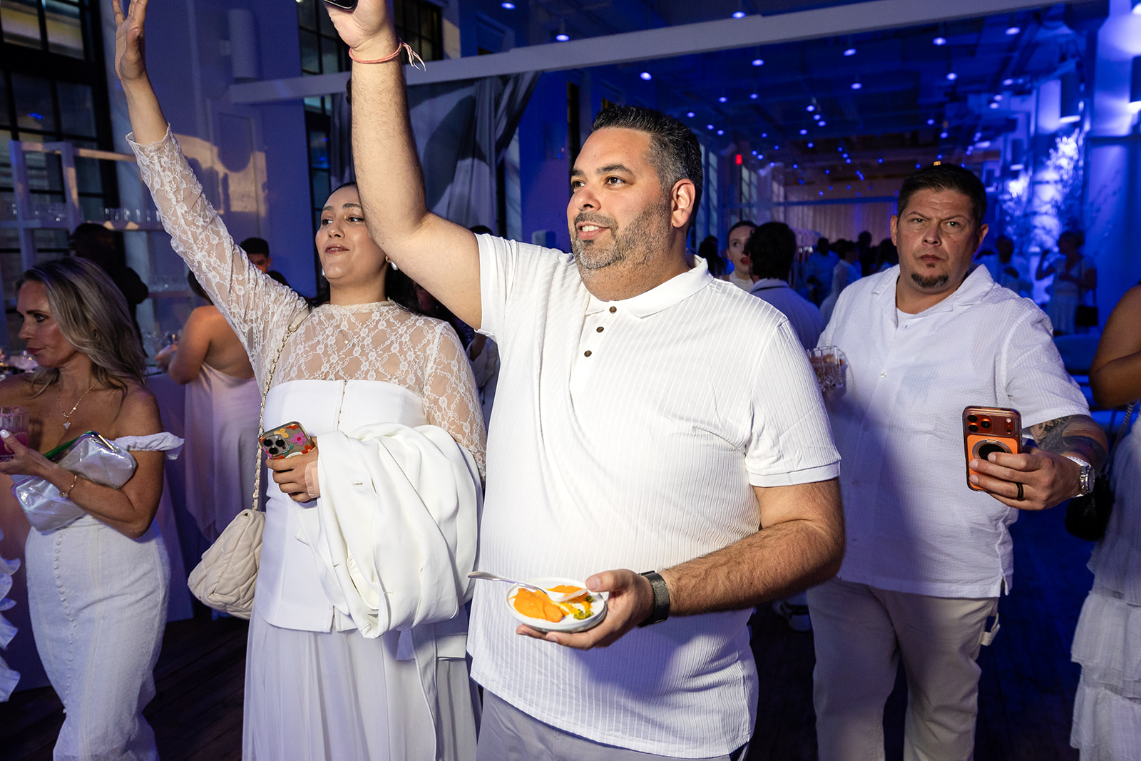 Guests dancing during the WIPA New York Moonlit Set
