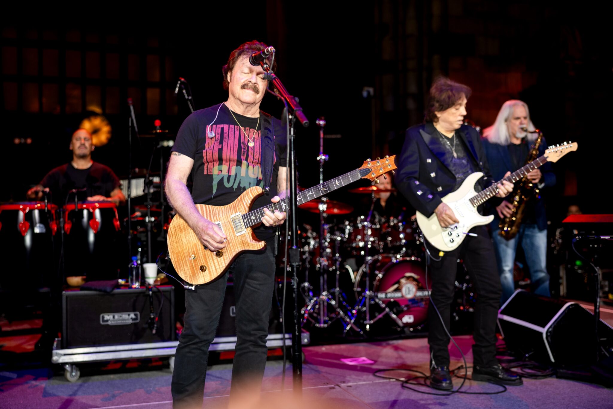 The Doobie Brothers closing the gala at Cipriani 42nd Street